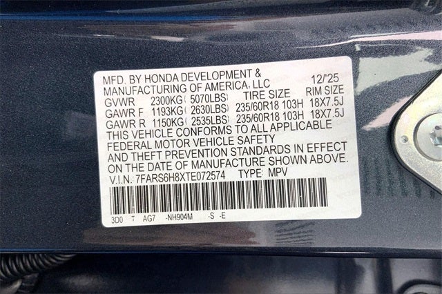 2026 Honda CR-V Hybrid Sport-L