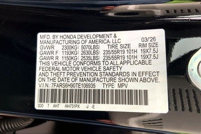 2026 Honda CR-V Hybrid Sport Touring