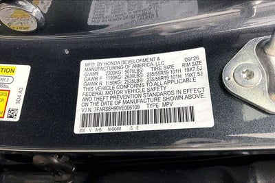2027 Honda CR-V Hybrid Sport Touring InStock