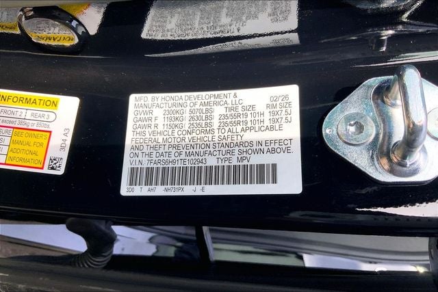 2026 Honda CR-V Hybrid Sport Touring