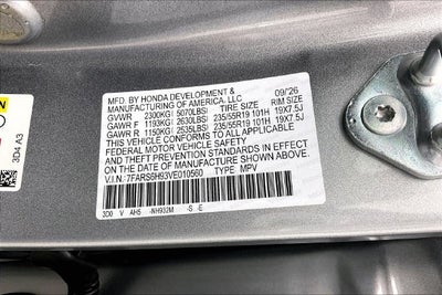 2027 Honda CR-V Hybrid Sport Touring InStock
