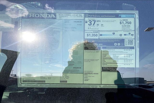 2026 Honda CR-V Hybrid Sport Touring