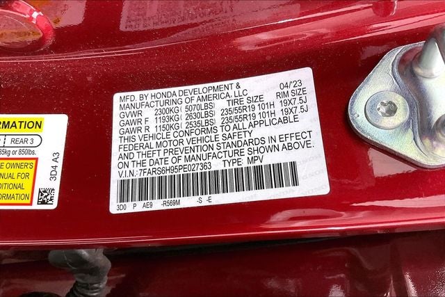 2023 Honda CR-V Hybrid Sport Touring