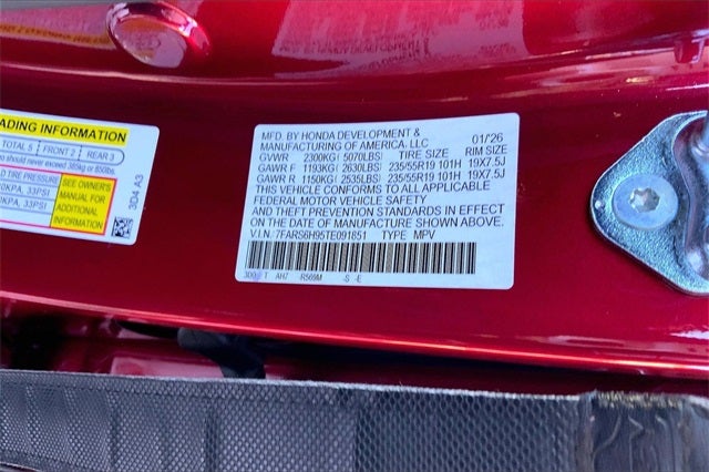 2026 Honda CR-V Hybrid Sport Touring