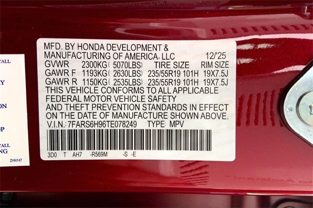 2026 Honda CR-V Hybrid Sport Touring