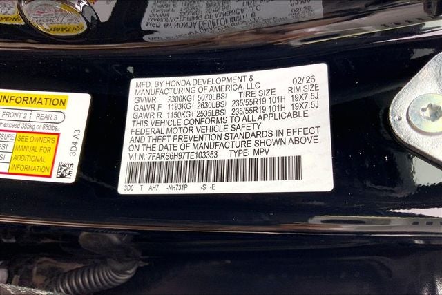 2026 Honda CR-V Hybrid Sport Touring