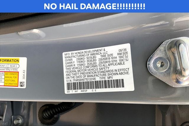 2026 Honda CR-V Hybrid Sport Touring