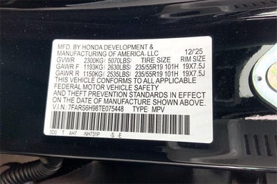 2026 Honda CR-V Hybrid Sport Touring