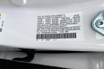 2026 Honda CR-V Hybrid Sport Touring