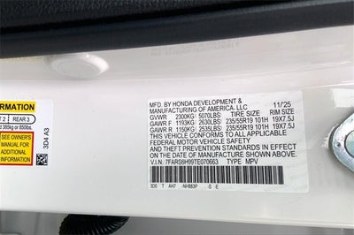 2026 Honda CR-V Hybrid Sport Touring