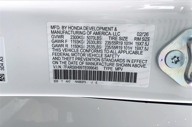 2026 Honda CR-V Hybrid Sport Touring