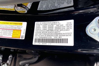 2026 Honda CR-V Hybrid Sport Touring