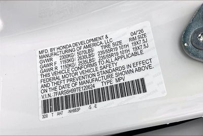 2026 Honda CR-V Hybrid Sport Touring