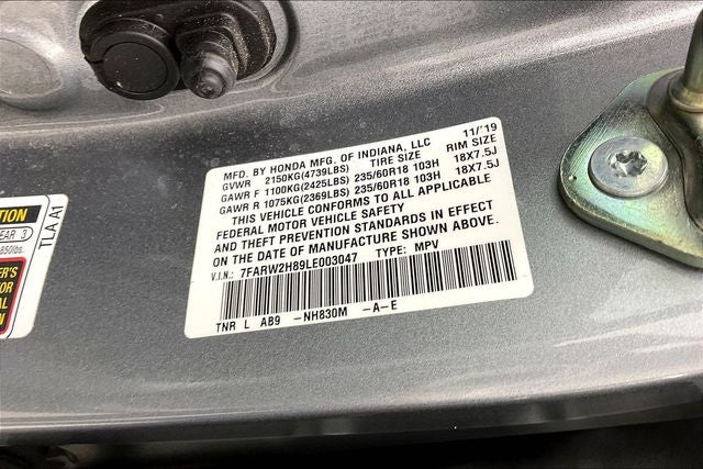 2020 Honda CR-V EX-L