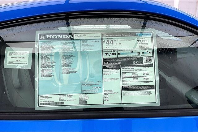 2026 Honda Prelude InStock