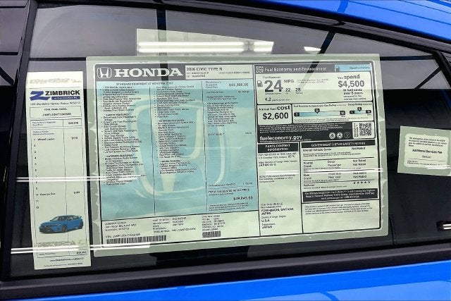 2026 Honda Civic Type R InStock