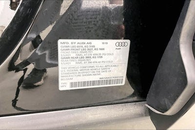 2019 Audi e-tron Prestige quattro