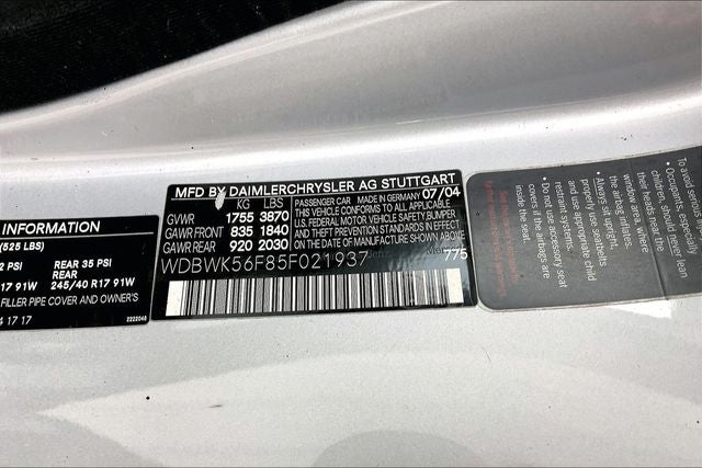 2005 Mercedes-Benz SLK SLK 350