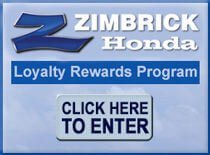 Loyalty Rewards Program at Zimbrick Honda in Madison WI