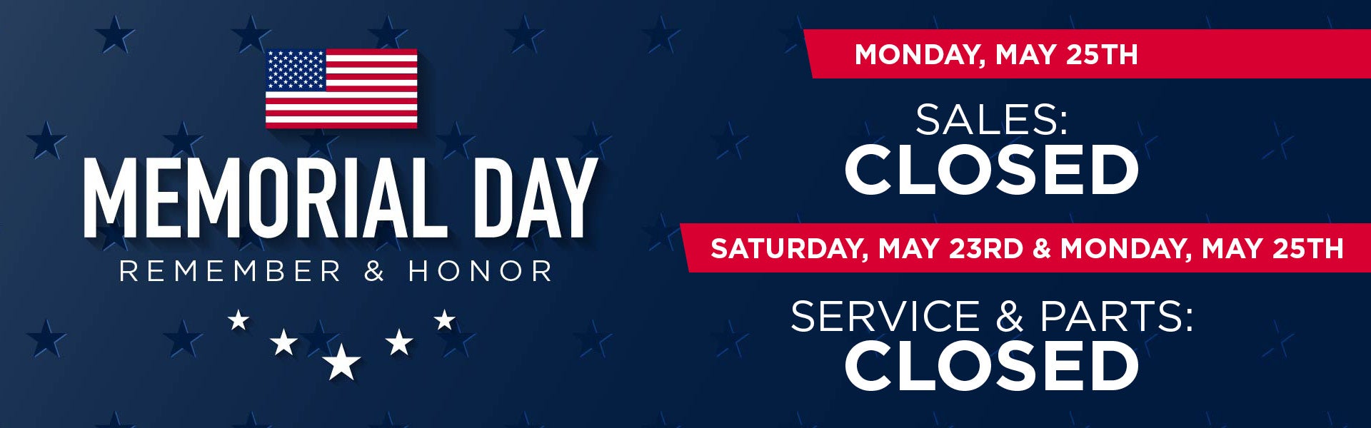 memorial day